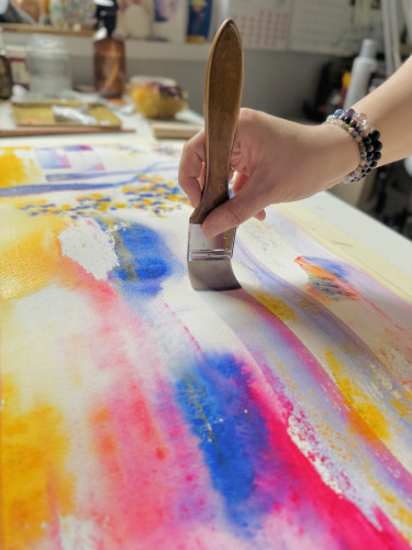 Akvarellfestő workshop