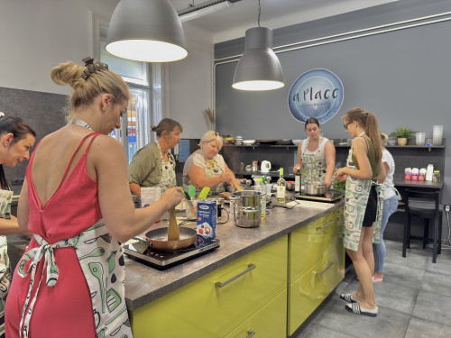 Főzőkurzus a Placc-on