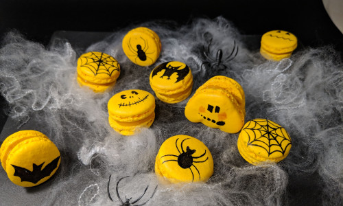 Halloween macaron kurzus