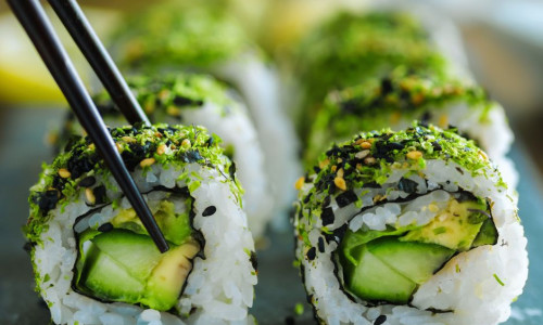 Vegán sushi workshop