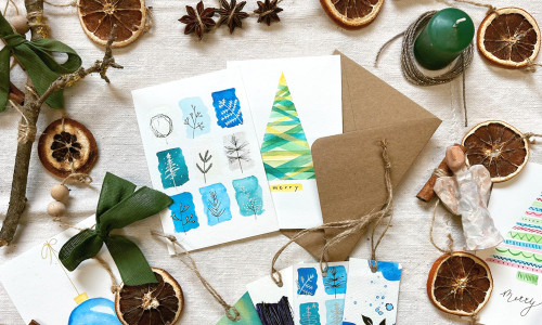 Karácsonyi akvarellfestő workshop