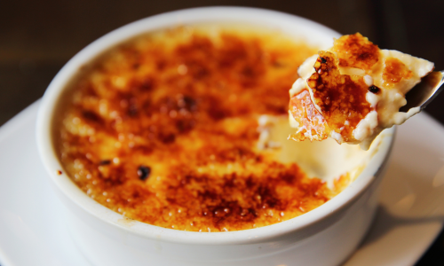 Klasszikus francia sütemények- creme brulee és financier